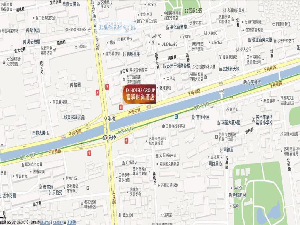 Fx Hotel Guan Qian Suzhou Suzhou  Eksteriør billede